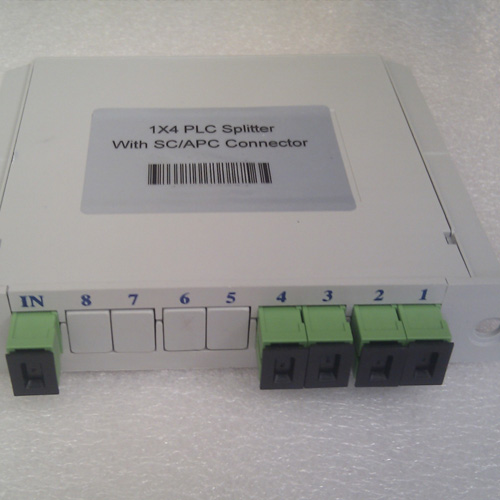 1x4 LGX PLC Splitter SC/APC to SC/APC 9/125 Singlemode