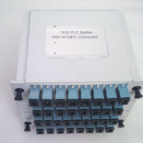 1x32 LGX PLC Splitter SC/UPC to SC/UPC 9/125 Singlemode