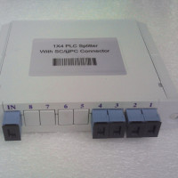1x4 LGX PLC Splitter SC/UPC to SC/UPC 9/125 Singlemode