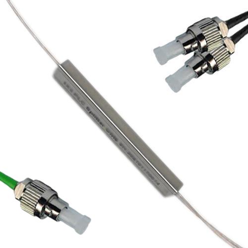 1x2 Mini-Module PLC Splitter FC/APC to FC/UPC 9/125 Singlemode