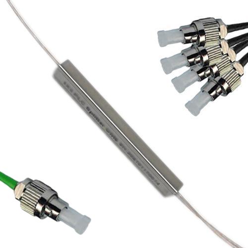 1x4 Mini-Module PLC Splitter FC/APC to FC/UPC 9/125 Singlemode