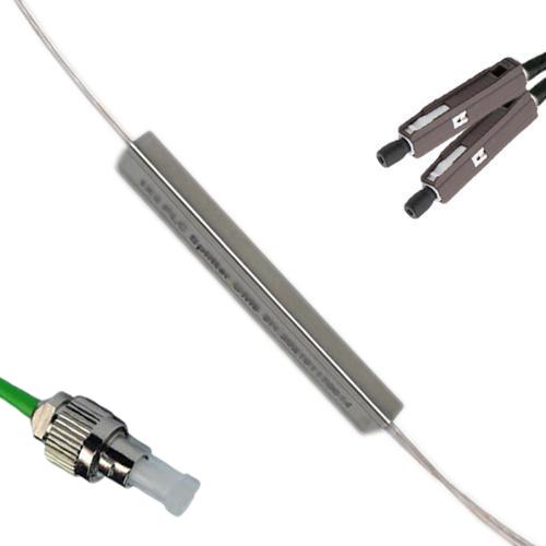1x2 Mini-Module PLC Splitter FC/APC to MU/UPC 9/125 Singlemode