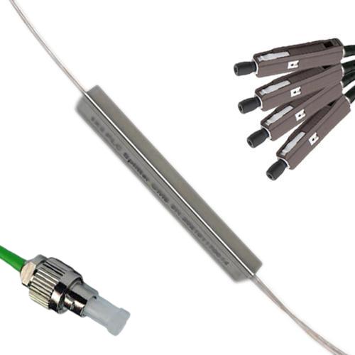 1x4 Mini-Module PLC Splitter FC/APC to MU/UPC 9/125 Singlemode