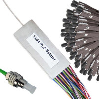 1x64 Mini-Module PLC Splitter FC/APC to MU/UPC 9/125 Singlemode