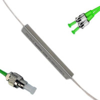 1x2 Mini-Module PLC Splitter FC/APC to ST/APC 9/125 Singlemode