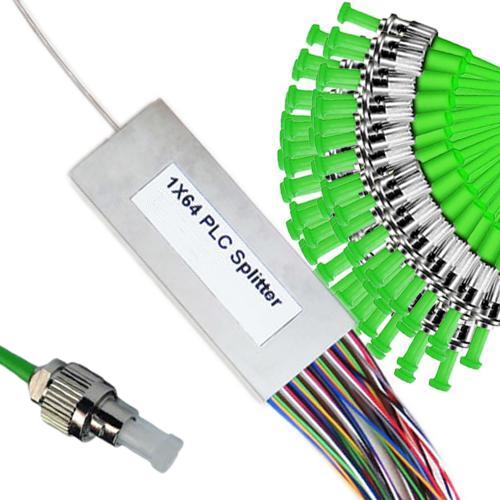 1x64 Mini-Module PLC Splitter FC/APC to ST/APC 9/125 Singlemode