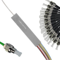 1x32 Mini-Module PLC Splitter FC/APC to ST/UPC 9/125 Singlemode