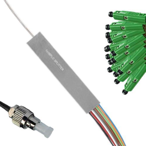 1x16 Mini-Module PLC Splitter FC/UPC to MU/APC 9/125 Singlemode