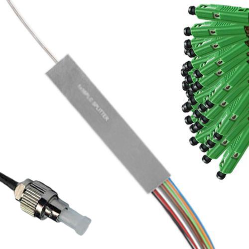 1x32 Mini-Module PLC Splitter FC/UPC to MU/APC 9/125 Singlemode