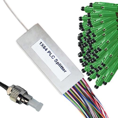 1x64 Mini-Module PLC Splitter FC/UPC to MU/APC 9/125 Singlemode