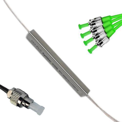 1x4 Mini-Module PLC Splitter FC/UPC to ST/APC 9/125 Singlemode