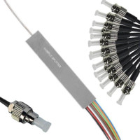 1x16 Mini-Module PLC Splitter FC/UPC to ST/UPC 9/125 Singlemode