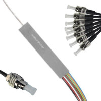 1x8 Mini-Module PLC Splitter FC/UPC to ST/UPC 9/125 Singlemode