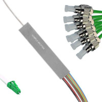 1x8 Mini-Module PLC Splitter LC/APC to FC/APC 9/125 Singlemode