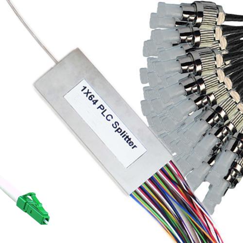 1x64 Mini-Module PLC Splitter LC/APC to FC/UPC 9/125 Singlemode