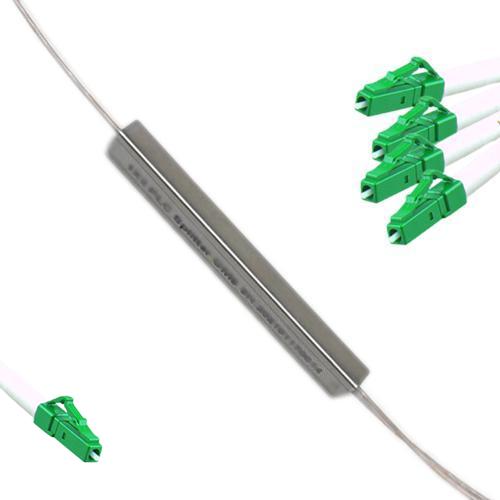 1x4 Mini-Module PLC Splitter LC/APC to LC/APC 9/125 Singlemode