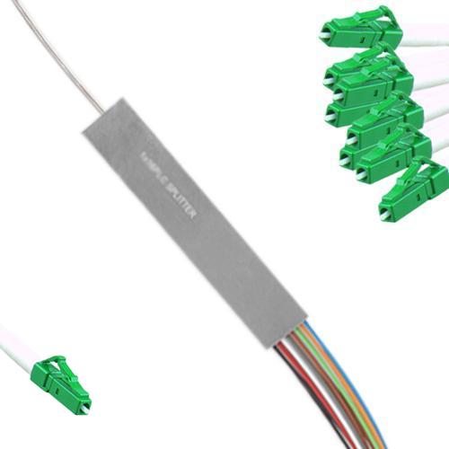 1x8 Mini-Module PLC Splitter LC/APC to LC/APC 9/125 Singlemode