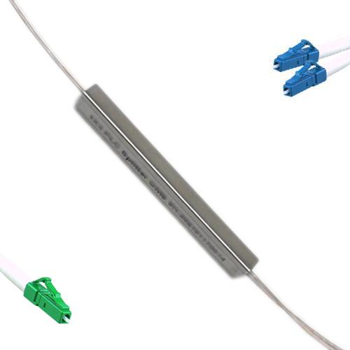 1x2 Mini-Module PLC Splitter LC/APC to LC/UPC 9/125 Singlemode