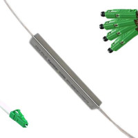 1x4 Mini-Module PLC Splitter LC/APC to MU/APC 9/125 Singlemode