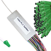 1x64 Mini-Module PLC Splitter LC/APC to MU/APC 9/125 Singlemode