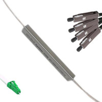 1x4 Mini-Module PLC Splitter LC/APC to MU/UPC 9/125 Singlemode