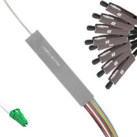1x8 Mini-Module PLC Splitter LC/APC to MU/UPC 9/125 Singlemode