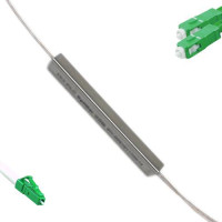 1x2 Mini-Module PLC Splitter LC/APC to SC/APC 9/125 Singlemode