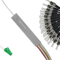 1x32 Mini-Module PLC Splitter LC/APC to ST/UPC 9/125 Singlemode