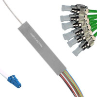 1x8 Mini-Module PLC Splitter LC/UPC to FC/APC 9/125 Singlemode