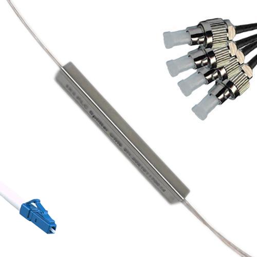 1x4 Mini-Module PLC Splitter LC/UPC to FC/UPC 9/125 Singlemode