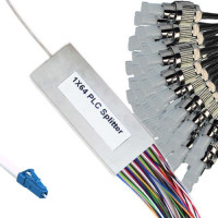 1x64 Mini-Module PLC Splitter LC/UPC to FC/UPC 9/125 Singlemode