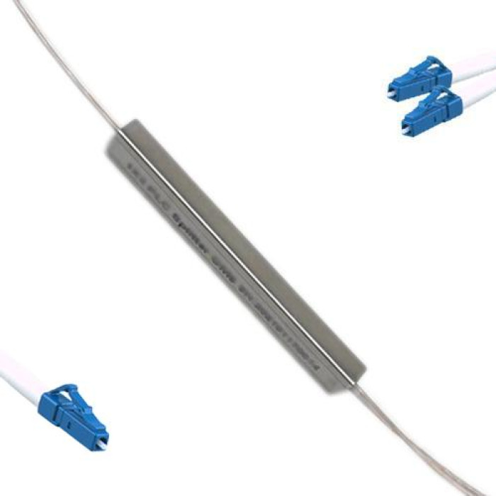 1x2 Mini-Module PLC Splitter LC/UPC to LC/UPC 9/125 Singlemode