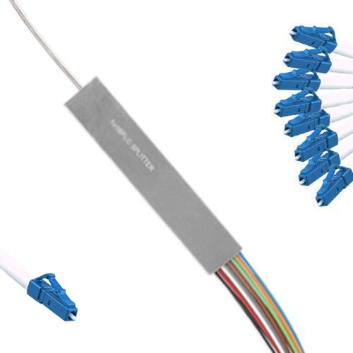 1x8 Mini-Module PLC Splitter LC/UPC to LC/UPC 9/125 Singlemode