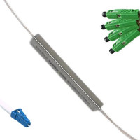 1x4 Mini-Module PLC Splitter LC/UPC to MU/APC 9/125 Singlemode