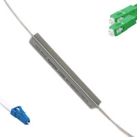 1x2 Mini-Module PLC Splitter LC/UPC to SC/APC 9/125 Singlemode