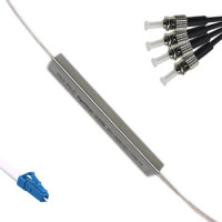 1x4 Mini-Module PLC Splitter LC/UPC to ST/UPC 9/125 Singlemode