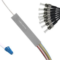 1x8 Mini-Module PLC Splitter LC/UPC to ST/UPC 9/125 Singlemode