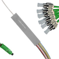 1x8 Mini-Module PLC Splitter MU/APC to FC/APC 9/125 Singlemode