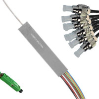 1x8 Mini-Module PLC Splitter MU/APC to FC/UPC 9/125 Singlemode