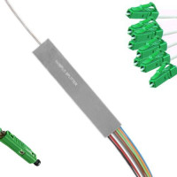 1x8 Mini-Module PLC Splitter MU/APC to LC/APC 9/125 Singlemode