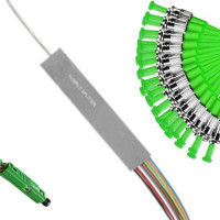 1x32 Mini-Module PLC Splitter MU/APC to ST/APC 9/125 Singlemode