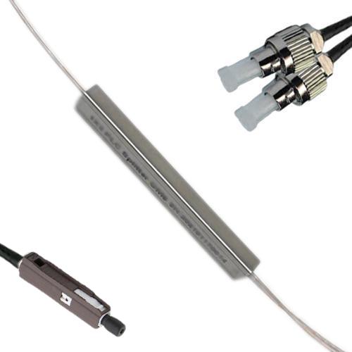 1x2 Mini-Module PLC Splitter MU/UPC to FC/UPC 9/125 Singlemode