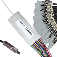 1x64 Mini-Module PLC Splitter MU/UPC to FC/UPC 9/125 Singlemode