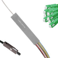 1x8 Mini-Module PLC Splitter MU/UPC to SC/APC 9/125 Singlemode