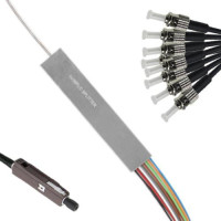 1x8 Mini-Module PLC Splitter MU/UPC to ST/UPC 9/125 Singlemode