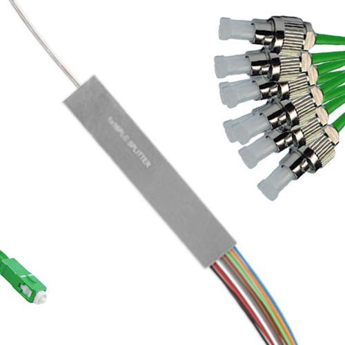 1x8 Mini-Module PLC Splitter SC/APC to FC/APC 9/125 Singlemode