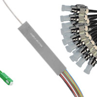 1x16 Mini-Module PLC Splitter SC/APC to FC/UPC 9/125 Singlemode