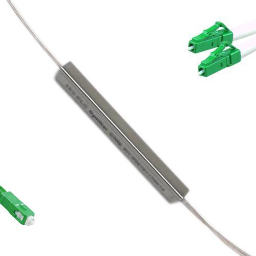 1x2 Mini-Module PLC Splitter SC/APC to LC/APC 9/125 Singlemode