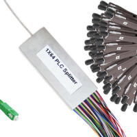 1x64 Mini-Module PLC Splitter SC/APC to MU/UPC 9/125 Singlemode