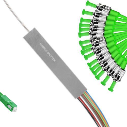1x16 Mini-Module PLC Splitter SC/APC to ST/APC 9/125 Singlemode